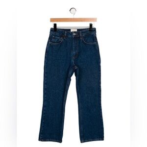 Sezane Mid Rise Crop Blue Jeans Size FR 34 (US 2)